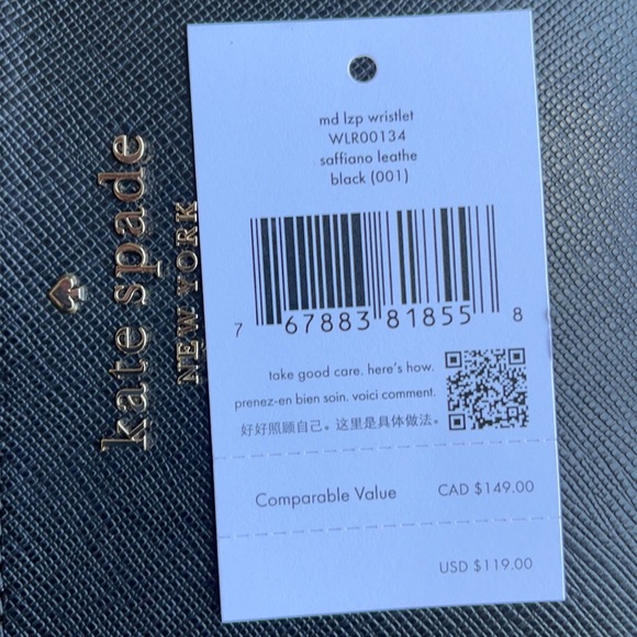 Kate Spade medium Lzip wristlet - Picture 10 of 16